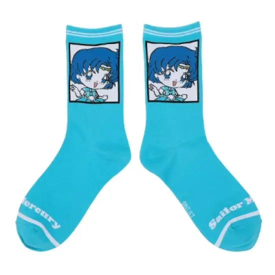 Sailor Moon Characters Women's 5-Pair Casual Crew Socks image {3}