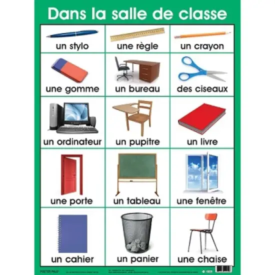 Poster Pals&reg; French Essential Classroom Posters Set I image {4}
