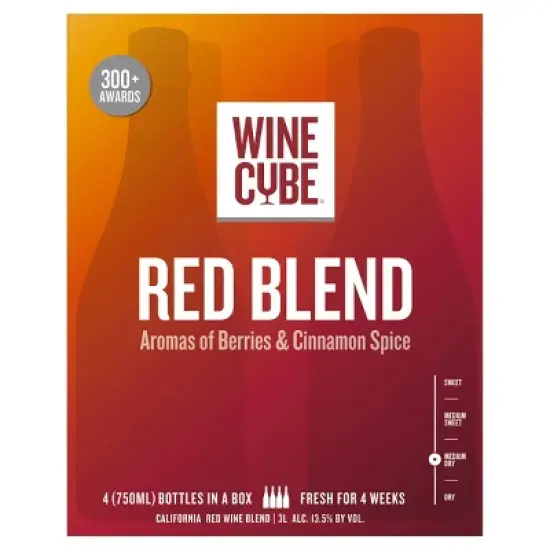 Red Blend Red Wine - 3L Box - Wine Cube&trade; image {3}