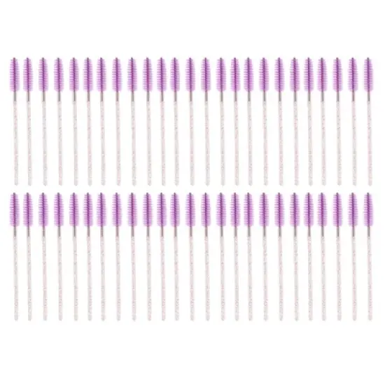 Unique Bargains Lightweight Eyebrow Brushes 50 Pcs image {10}