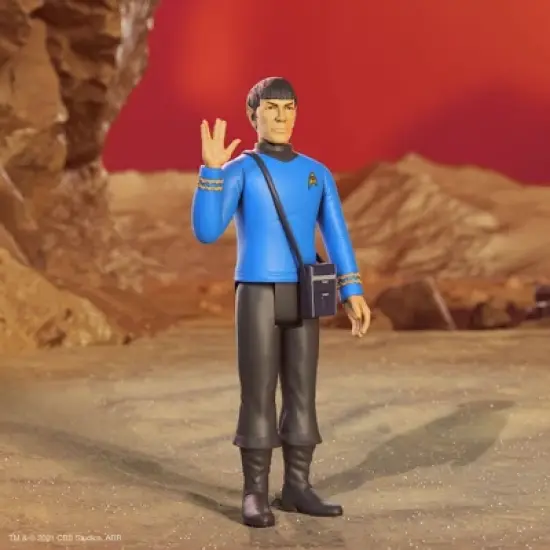 Super7 ReAction Figures: Star Trek - Spock Live Long and Prosper Exclusive image {4}