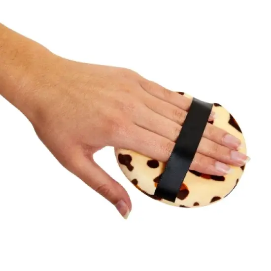 Glamlily 24 Pack Leopard Print Makeup Powder Puffs for Loose and Pressed Powder, Extra Large, Large, Small (3 Sizes) image {2}