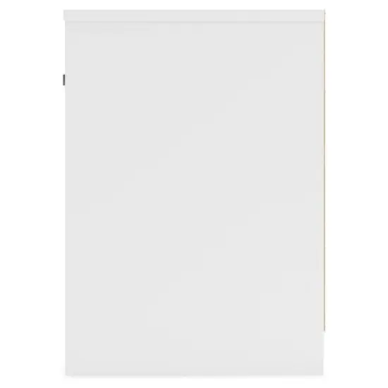 Flannia Nightstand White - Signature Design by Ashley image {7}