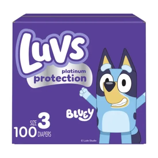 Luvs Disposable Diapers Big Size 3 - 100ct image {12}