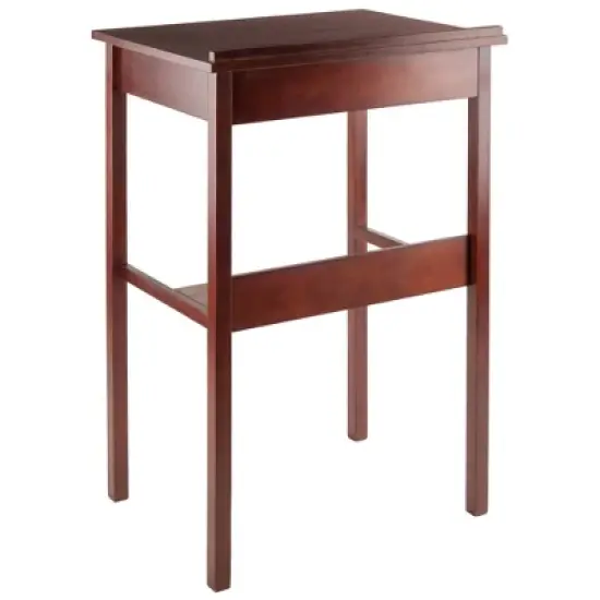 Ronald High Desk Walnut - Winsome image {5}