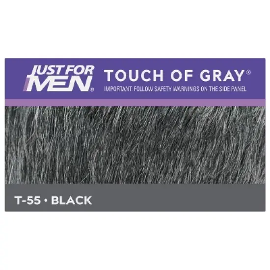 Just For Men Touch of Gray, Gray Hair Coloring for Men's with Comb Applicator Great for a Salt and Pepper Look image {3}