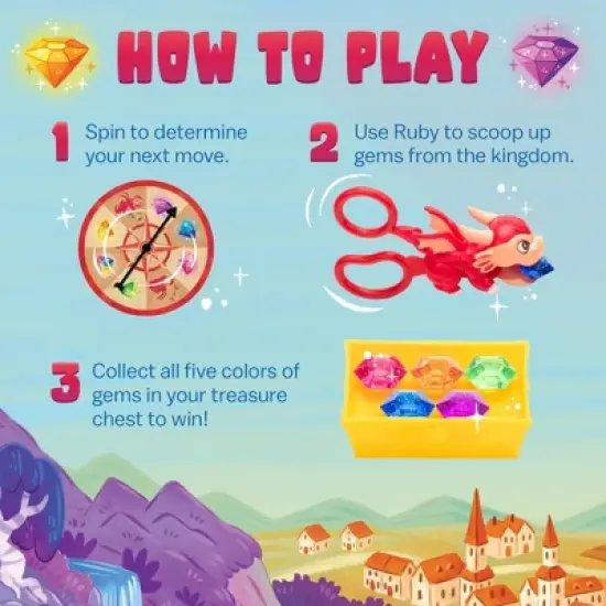 Educational Insights Ruby's Gem Quest - Soarin' Scissors Skills Game image {4}