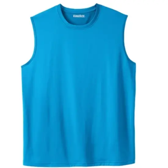 KingSize Men's Big & Tall Moisture Wicking Muscle Tee image {9}
