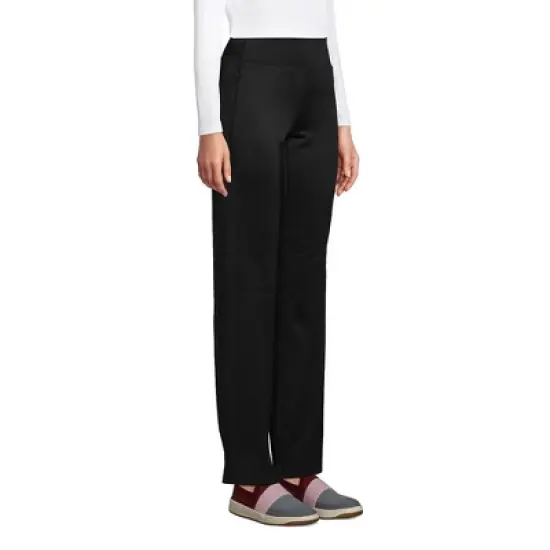 Lands' End Women's Tall Active Fleece Lined Yoga Pants image {2}