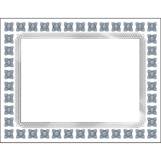 Great Papers Silver Scholar Certificates 8.5" x 11" Silver and White 15/Count (2015074) image {3}
