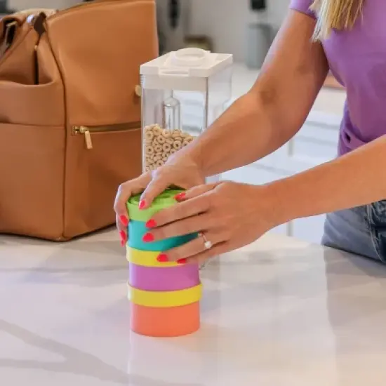 morepeas Silicone Baby Snack Bowl - Melon image {2}