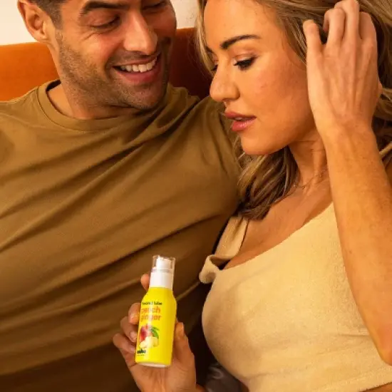 Hello Cake Peach Ginger Flavored Personal Lubricant - 1.7 fl oz image {2}