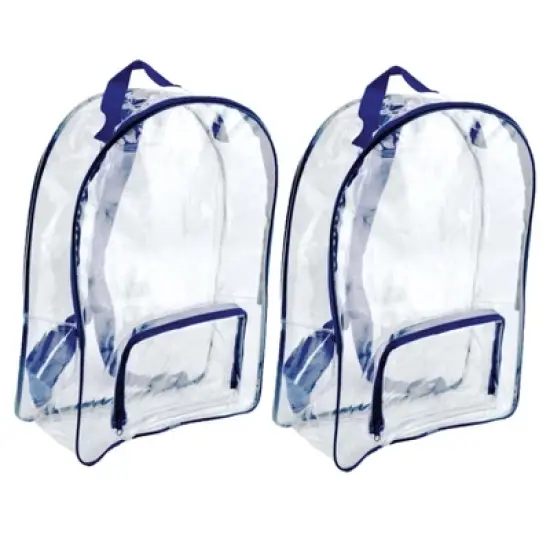 Bags of Bags Clear Backpack, Pack of 2 image {3}