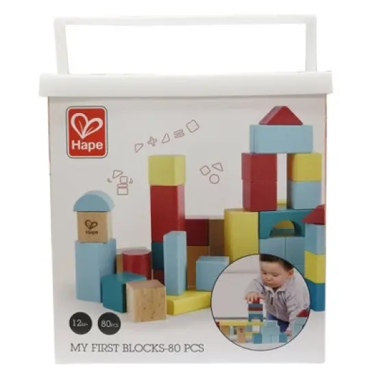 Hape My First Blocks - 80pc image {3}