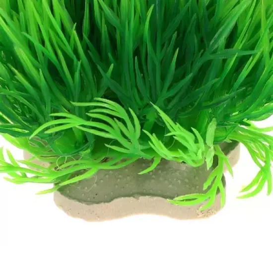 Unique Bargains Fish Tank Landscape Decoration Artificial Grass Ball 3.15"x5.71" 1 Pc image {4}