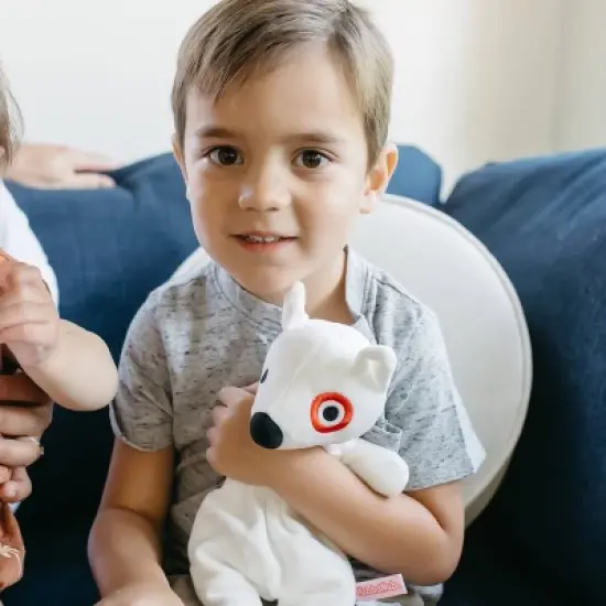 WubbaNub Baby Bullseye Soft Plush Toy Lovey image {5}