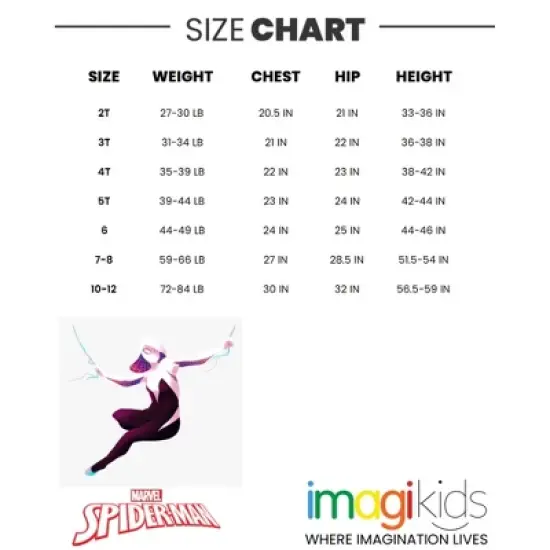 Marvel Spider-Man Spider-Gwen Ghost Spider Girls Fleece Skater Dress Toddler to Big Kid image {6}