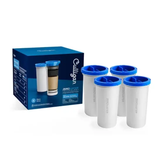 Culligan with ZeroWater Technology 4pk Replacement Filter image {1}