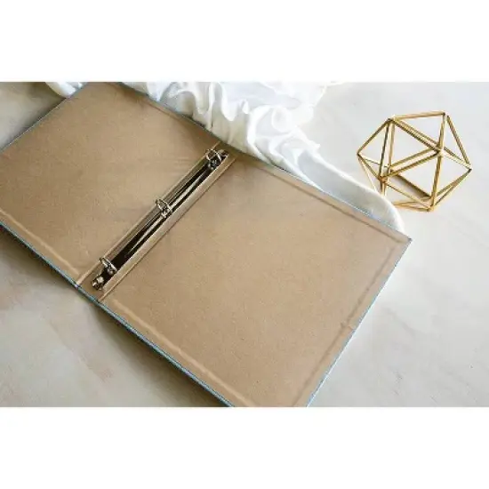 Denik 1" Embroidered 3 Ring Binder Daisy Chain image {1}