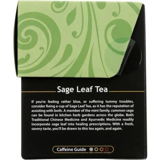 Buddha Teas Organic Sage Leaf Tea - Case of 6/18 Bags image {3}