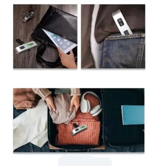 Link Digital Luggage Scale Must HaveTravel Accessory Upto 110LBS - 2 Pack image {3}