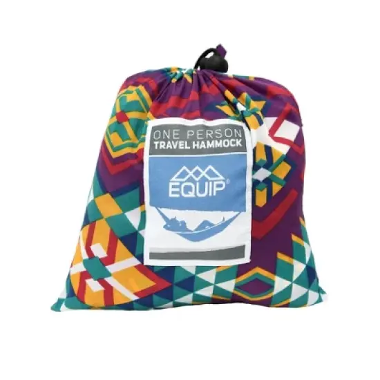 Equip 1 Person Travel Hammock - Global Rhombus image {1}