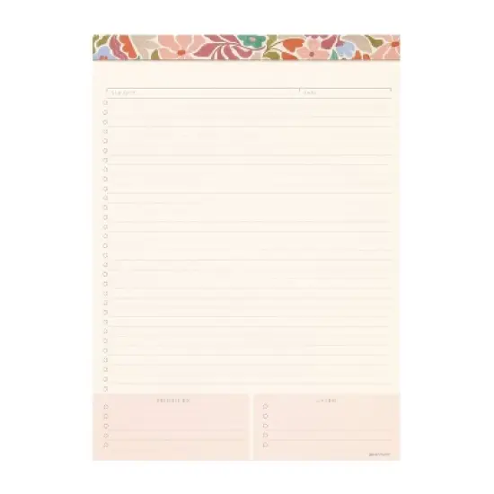 greenroom 8.5"x11" Legal Pad Cream: Notepad for All Occasions, Top Binding, Special Rule, Off-White Paper Basics image {5}