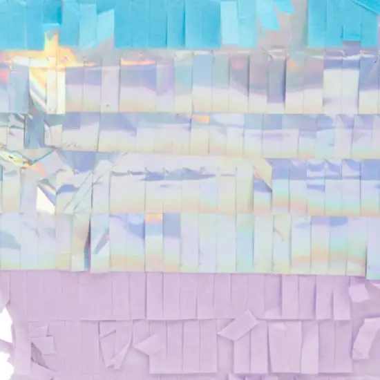 Blue Panda Large Number 7 Pinata for Kids 7th Birthday Party Decorations, Rainbow Pastel, 21 x 15 In image {5}