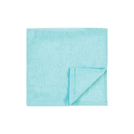 Hudson Baby Infant Boy Rayon from Bamboo Burpcloth 6pk, Gray Mint Lime, One Size image {2}