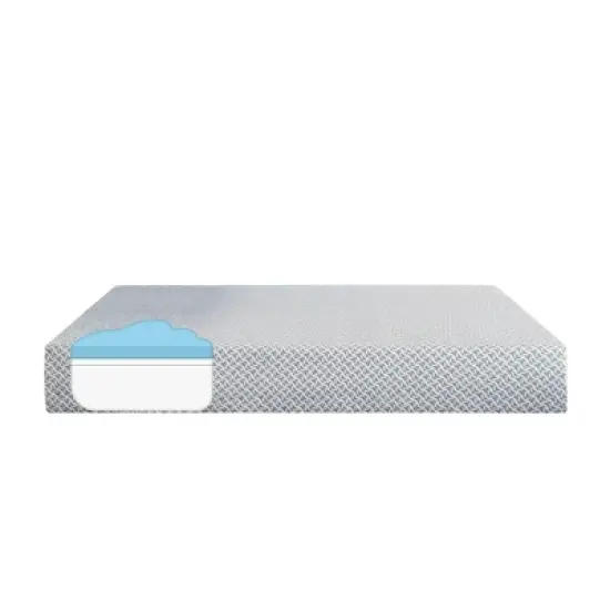 Serta Medium Firm 10" Gel Memory Foam Mattress image {11}