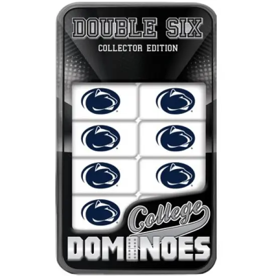MasterPieces Officially Licensed NCAA Penn State Nittany Lions 28 Piece Dominoes Game for Adults image {3}
