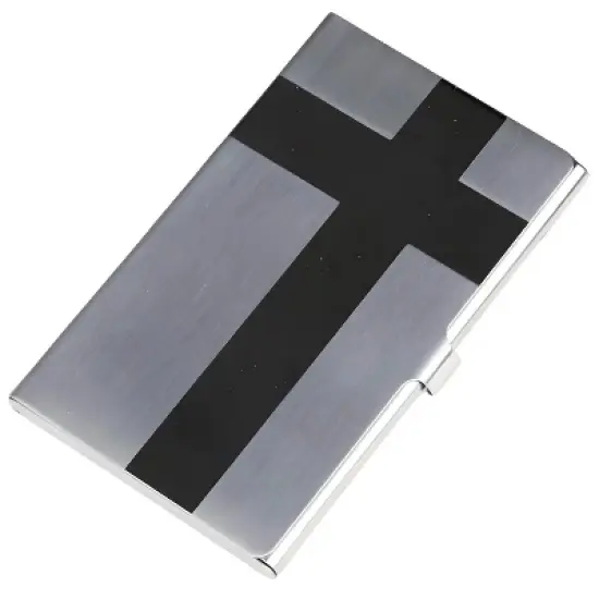 Kitcheniva Stainless Steel Card Holder Case image {2}