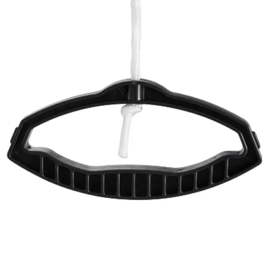 Slippery Racer Downhill Thunder Flexible Kids Toddler Plastic Toboggan Snow Sled with Built In Brake System, Pull Rope, and Handle Grips, Blue image {4}