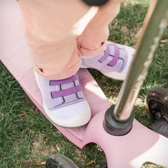 Komuello Toddler First Walk Sock Shoes - Walker Violet image {11}