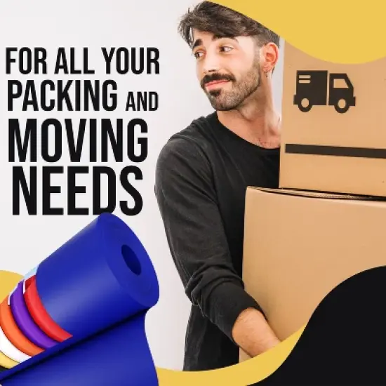 Exquisite Colored Kraft Paper Roll 17.5 In x 110 Ft Kraft Wrapping Paper Craft Paper Shipping Paper Kraft Paper Roll Gift Wrap image {2}