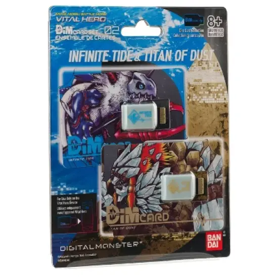 Digimon Vital Hero DIM Card - Infinite Tide & Titan of Dust image {2}