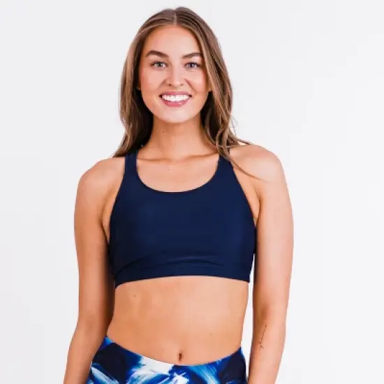 Calypsa - Women's Racerback Swim Bra With Removable Cups image {3}