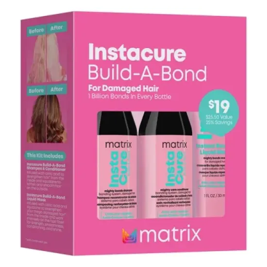 Matrix Total Results Build A Bond Shampoo Trial Kit - 3ct - Ulta Beauty image {7}