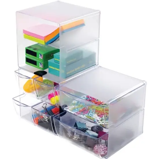 Deflecto Stackable Cube Organizer image {9}