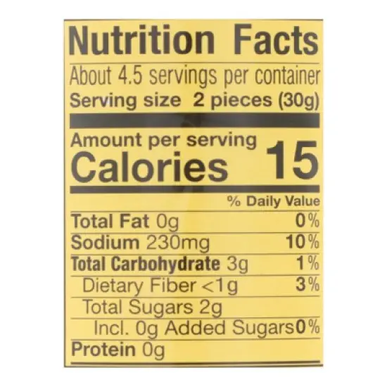 Reese Pickled Whole Baby Corn - Case of 12/7 oz image {5}