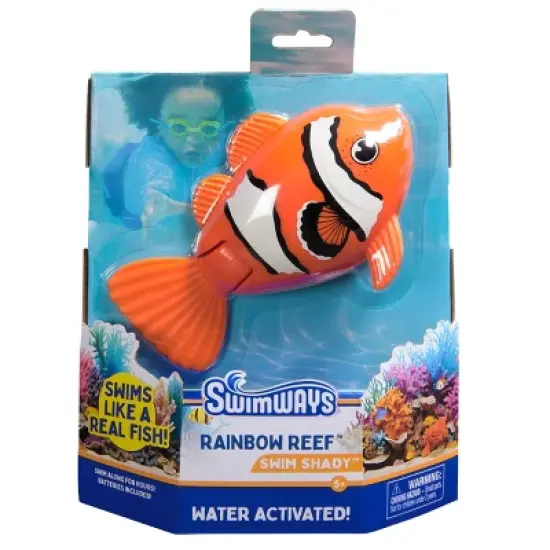 Swimways Rainbow Reef Fish, Swim Shady: Dive Pool Toy for Kids Aged 5+ image {8}