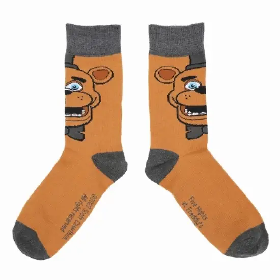 Five Nights at Freddy's Adult Casual Crew Socks (Pack of 5) image {4}