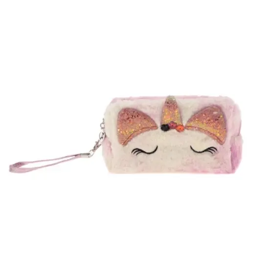 Unique Bargains Women's Portable Cartoon Makeup Bag 1 Pc image {4}