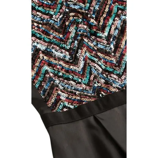 Women's Plus Size Sequin Bodice Dress - multi | CITY CHIC image {6}