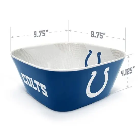 NFL Indianapolis Colts Large Party Bowl image {3}