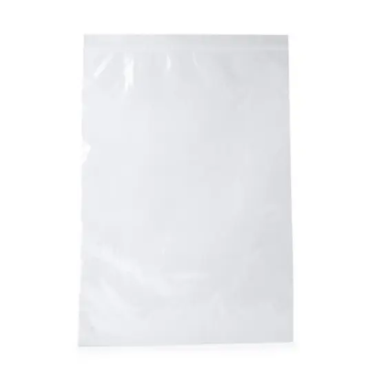 McKesson Zipper Closure Reclosable Bag 13 x 18" 2 mil Polyethylene , 4570, 100 Ct image {1}
