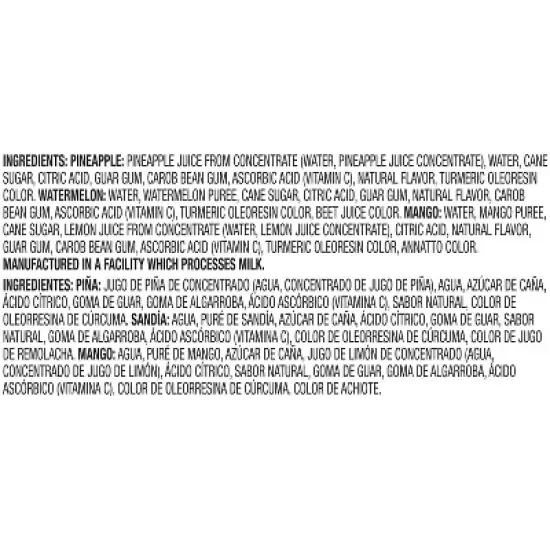 Outshine Pineapple, Watermelon, and Mango Mini Frozen Fruit Pops Variety Pack - 18 fl oz/12ct image {12}