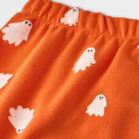 Baby 2pc 'Hey Boo' Sweatshirt & Bottom Set - Halloween - Cat & Jack&trade; Black image {3}