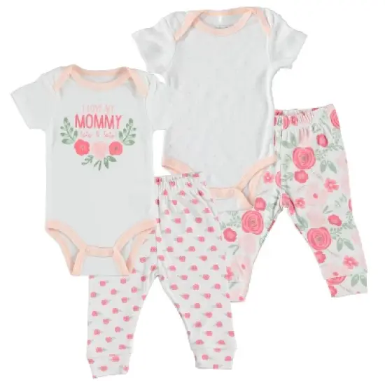 BG Baby Gear Baby Girl Clothes Layette Set image {6}