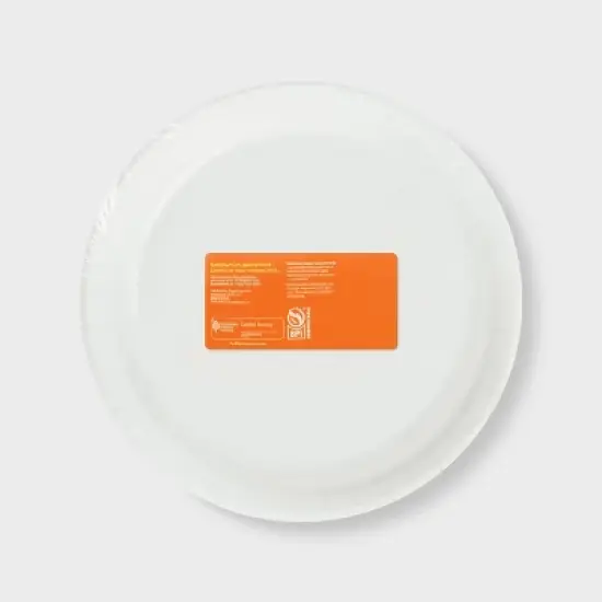 Fall Disposable Plates - 24ct - 10" - up & up&trade; image {2}